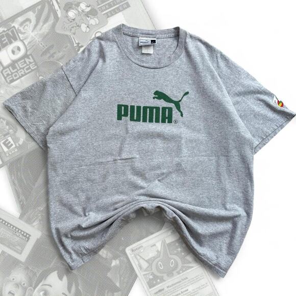 90’s Gray & Green Puma 7Up Graphic Tee - Picture 3 of 7